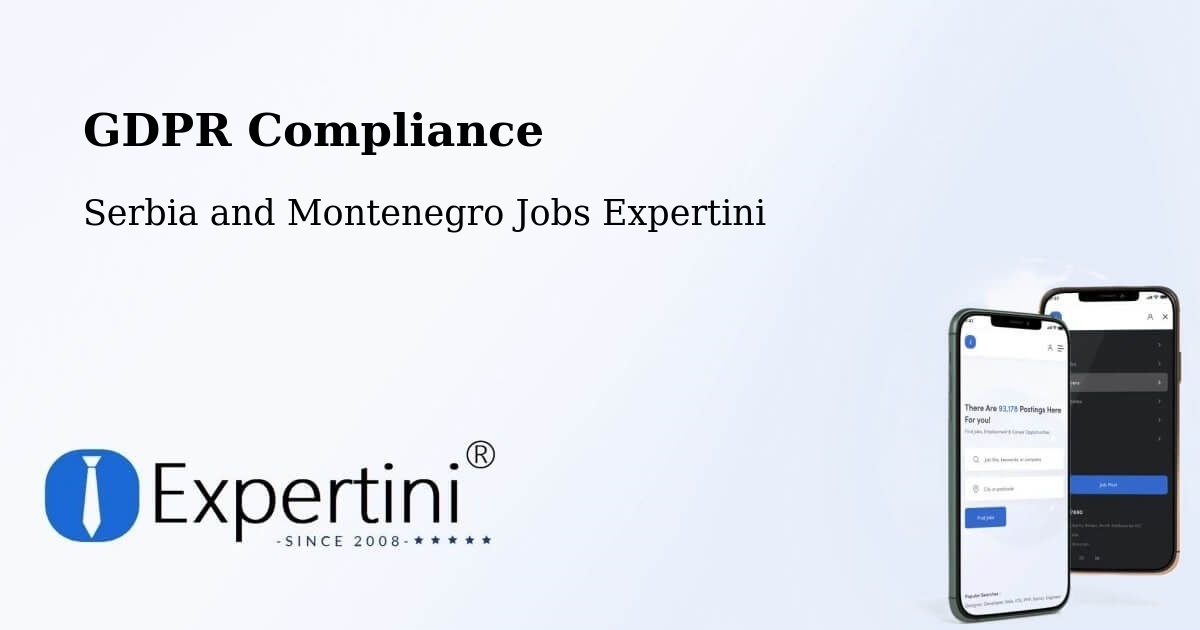 EU GDPR Compliance Statement – Sainte Adèle - Serbia and Montenegro Jobs Expertini