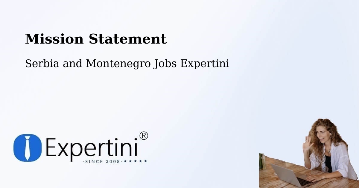 Corporate Mission – Sainte Adèle - Serbia and Montenegro Jobs Expertini